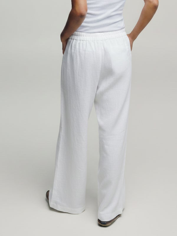 Kielo Linen Pants, cream