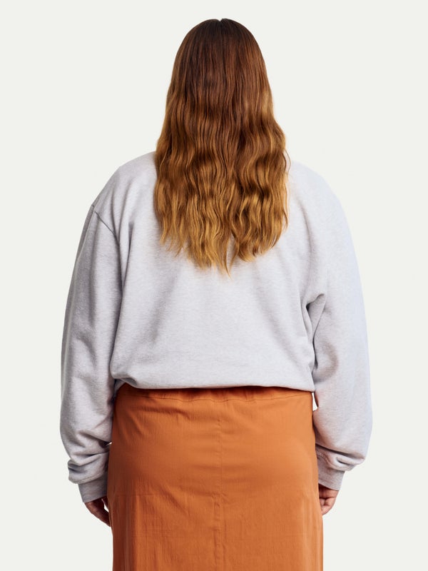 Aika Sweatshirt, marble grey / chenille