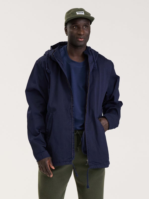 Zipper Anorak, ink blue