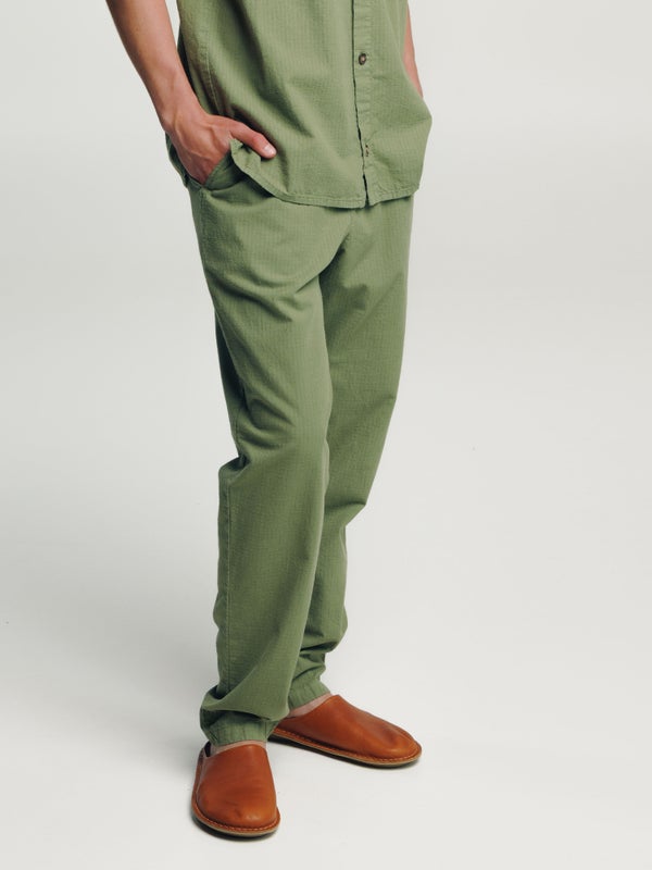 Kanto Anorak Pants, moss green