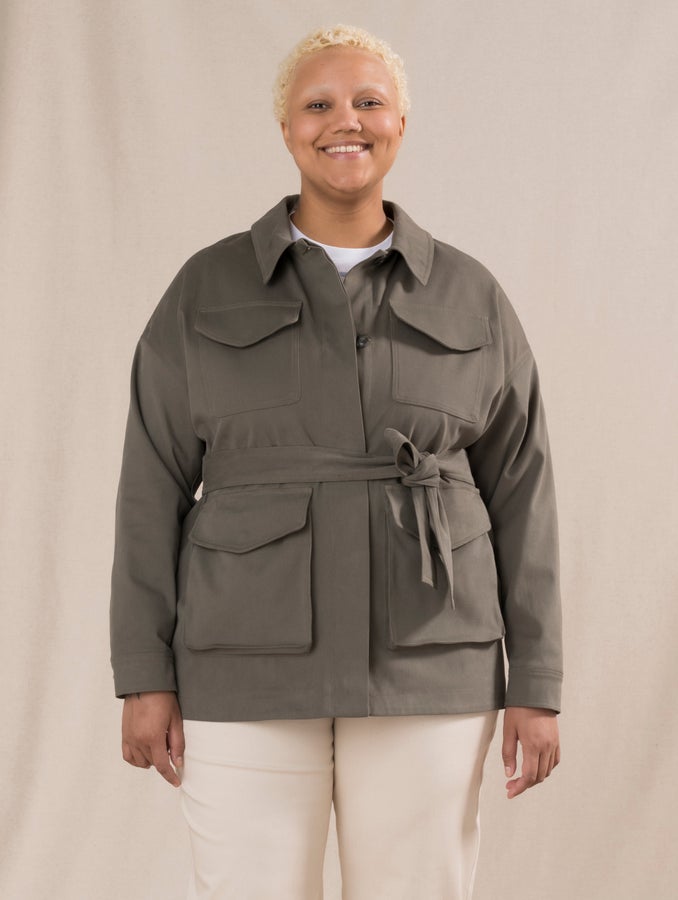 Moona Jacket, moss green