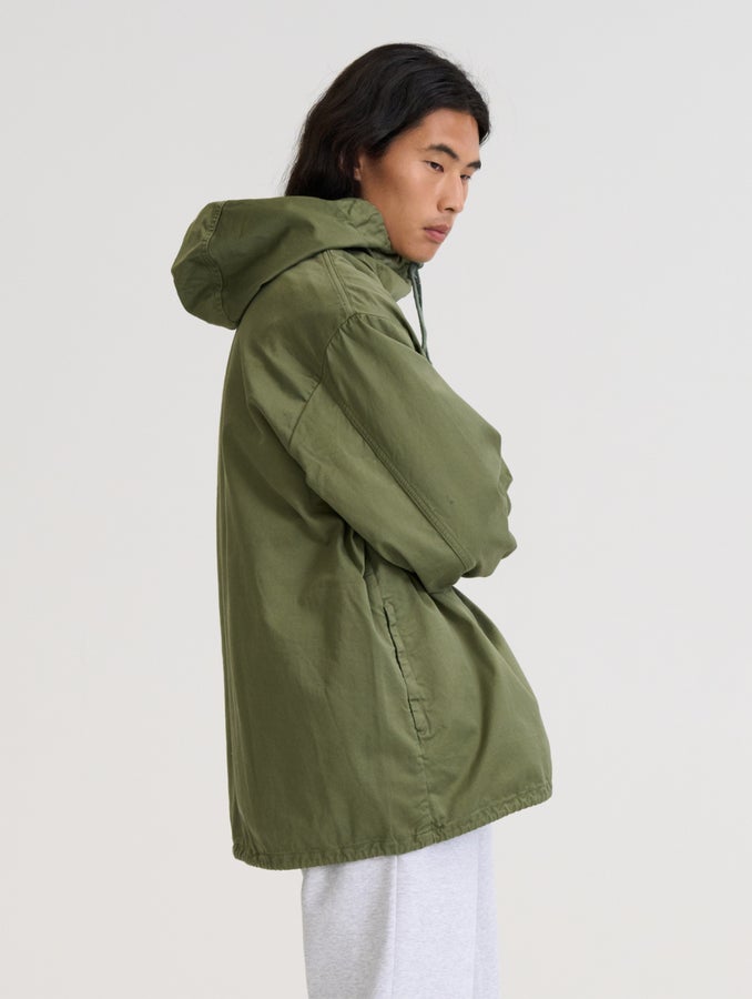 Anorak, moss green