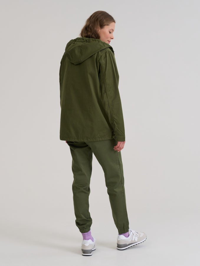 Anorak, moss green