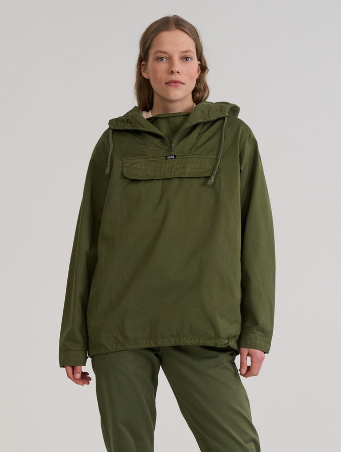 Anorak, moss green