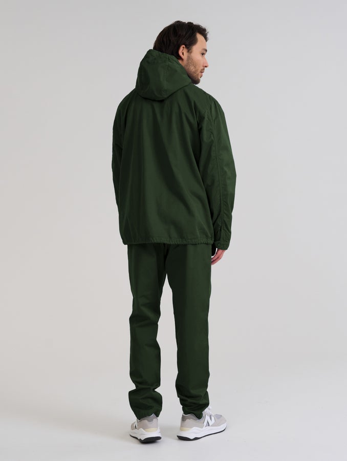 Zipper Anorak, forest green