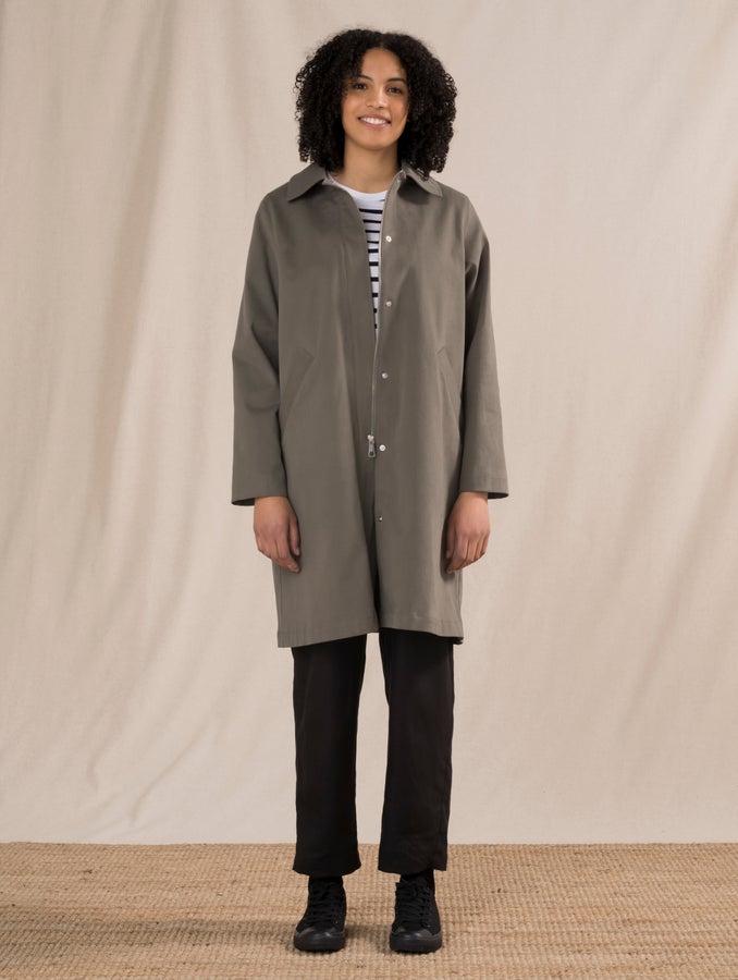 Vappu Coat, moss green