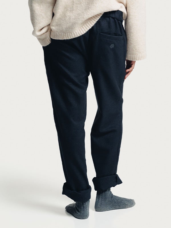 Eeroi Flannel Pants, dark grey