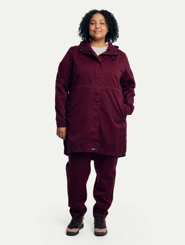 Eija Anorak, burgundy