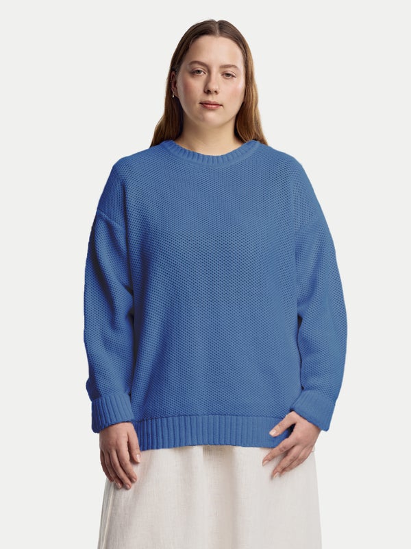 Heijastus Knit Sweater, night sky