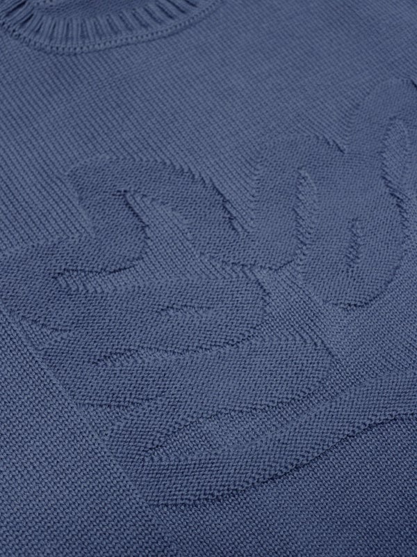 Kajastus Knit Sweater, night sky/coral pattern