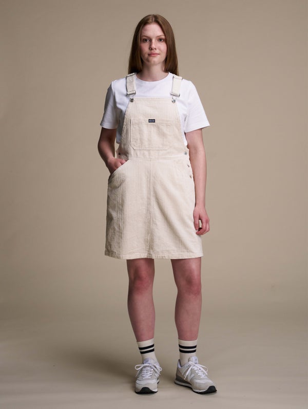 Lastu Dungaree Dress, birch