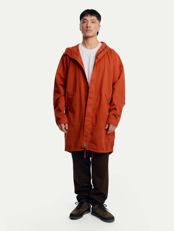 Maxi Anorak, brick