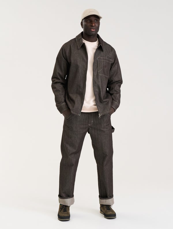 Rolf Denim Jacket, black coffee