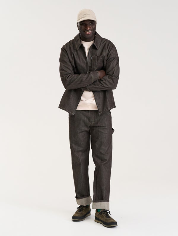 Rolf Denim Jacket, black coffee