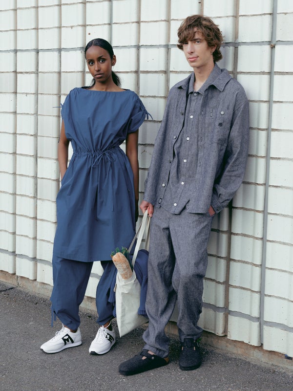 Ilmari Linen Chino Pants, denim blue