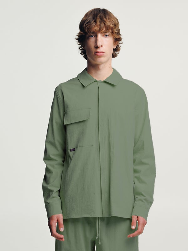Suvanto Overshirt, moss green