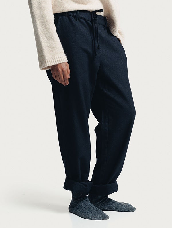 Eeroi Flannel Pants, dark grey