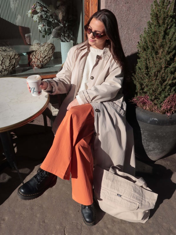 Emilia Pants, sunset