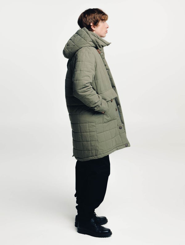 Puuska Quilted Parka, primeval forest