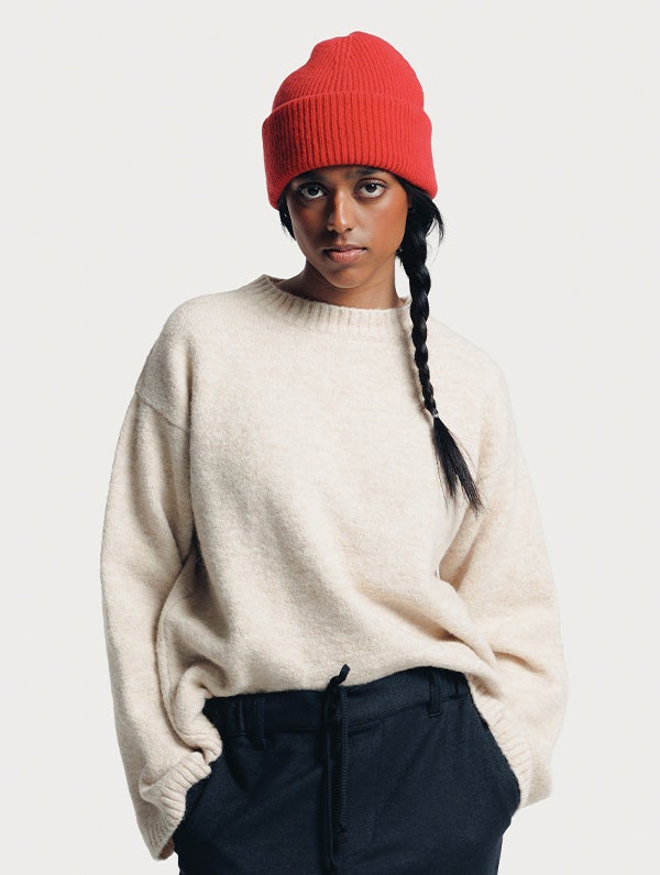 Autio Knit Sweater, birch