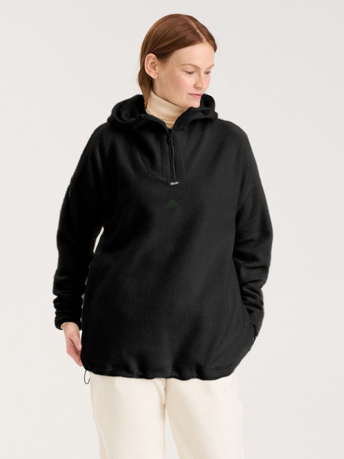 Puhuri-fleecehuppari, musta