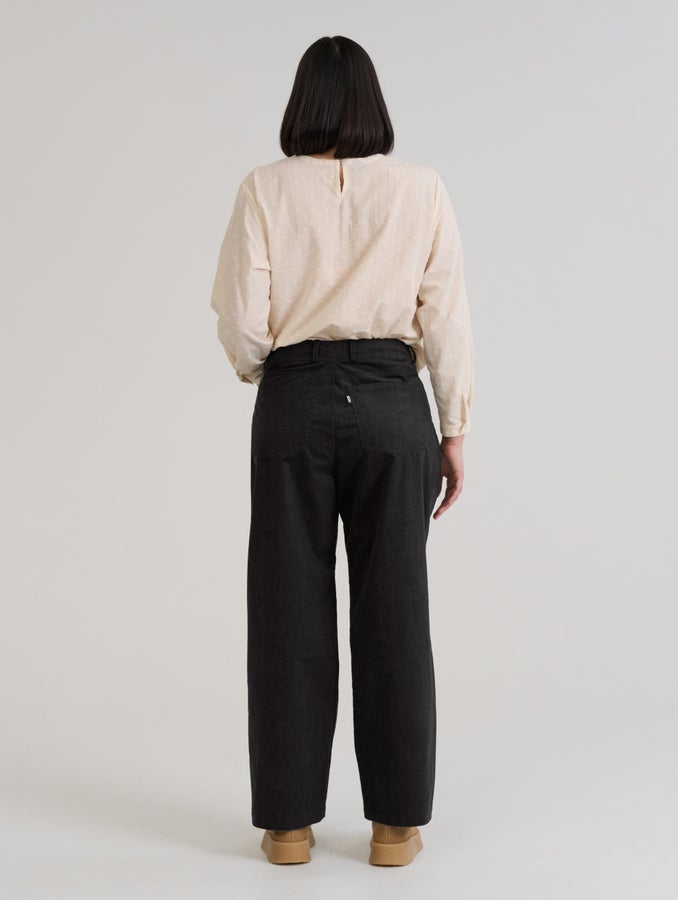 Edit Corduroy Pants, black