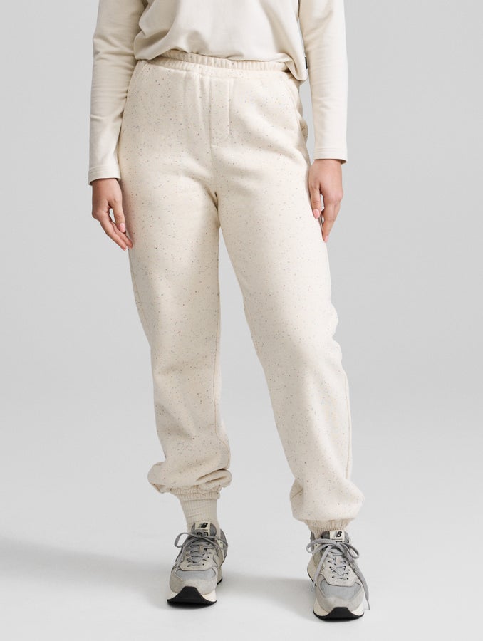 Malla Dot Sweatpants, dotted birch