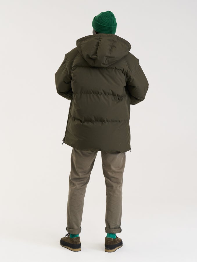 Sotkamo Down Anorak, grey-green