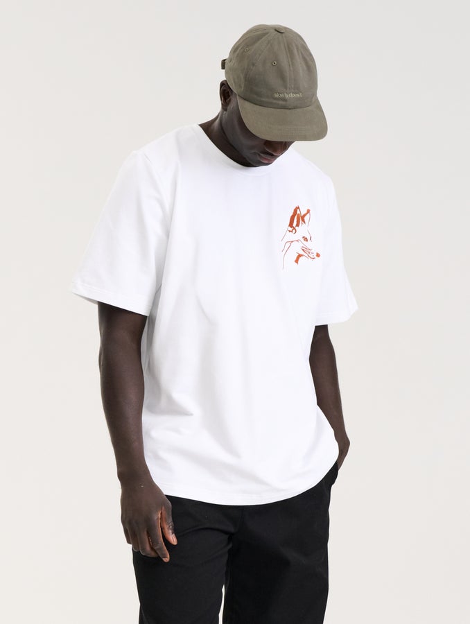 Teemu J&auml;rvi X R-Collection Fox T-Shirt, white / fox