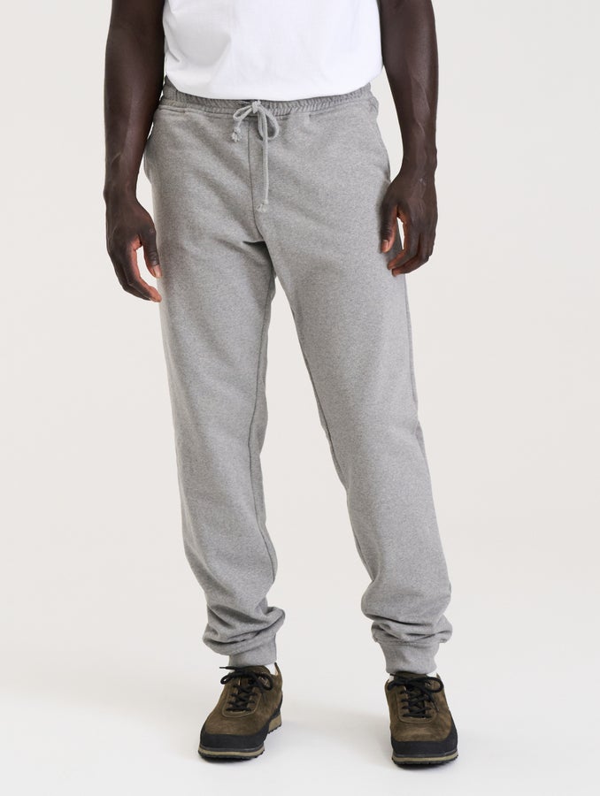 Slim Sweatpants, light grey melange