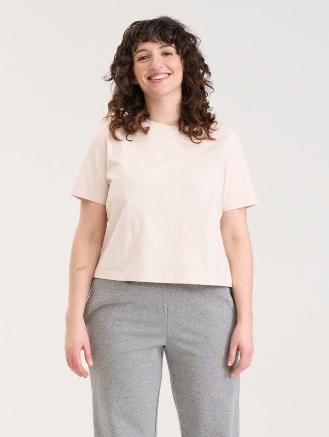 Cropped T-Shirt, birch