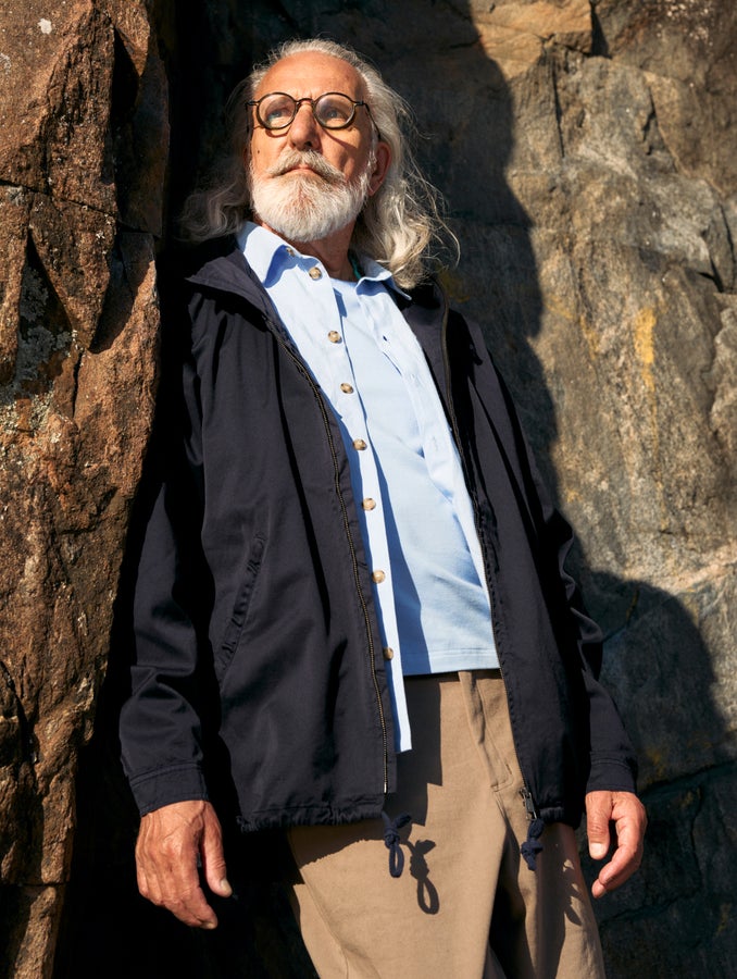 Zipper Anorak, ink blue