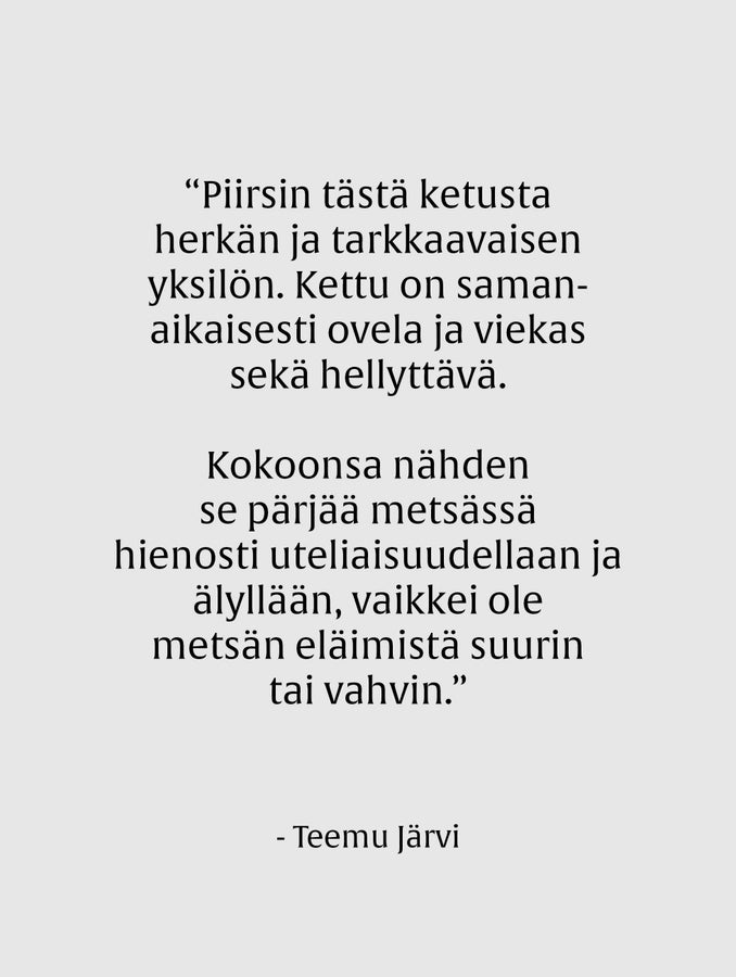 Teemu J&auml;rvi X R-Collection Fox T-Shirt, white / fox