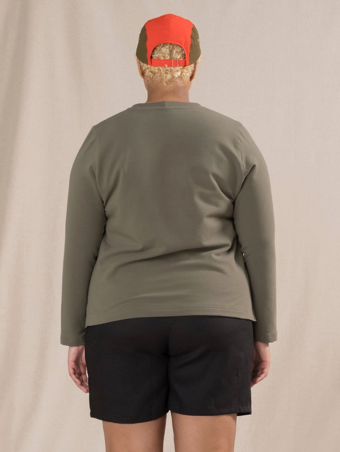 Tyyni Shirt, moss green