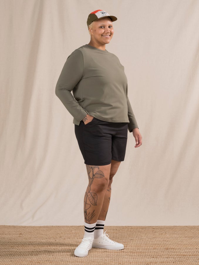 Tyyni Shirt, moss green