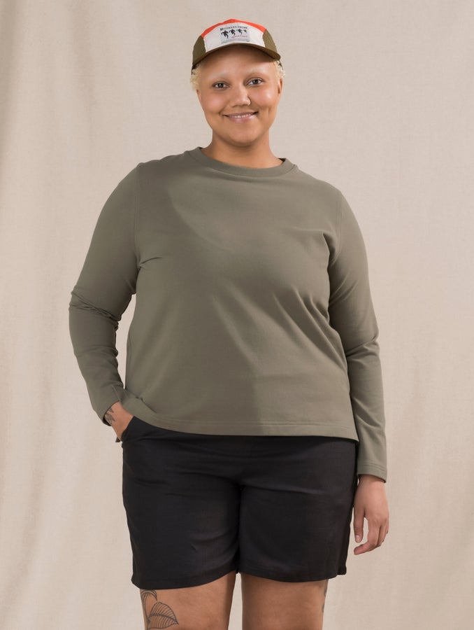 Tyyni Shirt, moss green